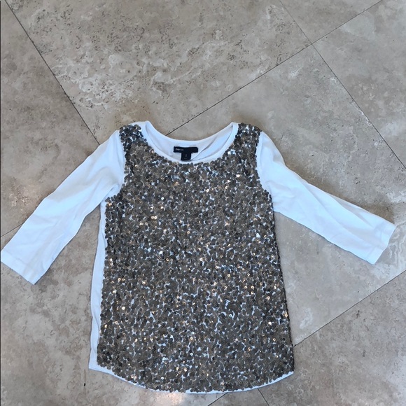 little girl sequin top